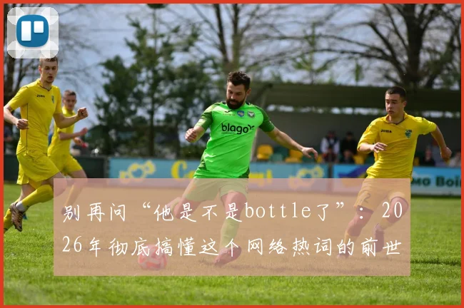 别再问“他是不是bottle了”：2026年彻底搞懂这个网络热词的前世今生与正确用法